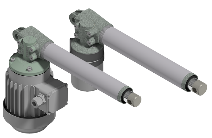 linear actutaor in-line motor ALI2 AC/DC