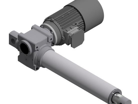 Linear actuator 90° motor HRS AC