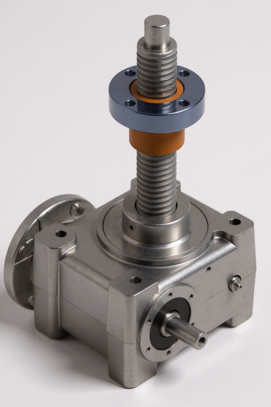 mechanical screw jack rotating screw hr 50