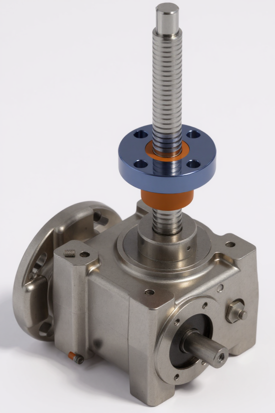 Electromechanical screw jack with rotating screw HR 10