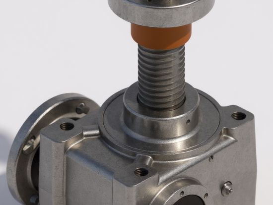 mechanical screw jack rotating screw hr 100