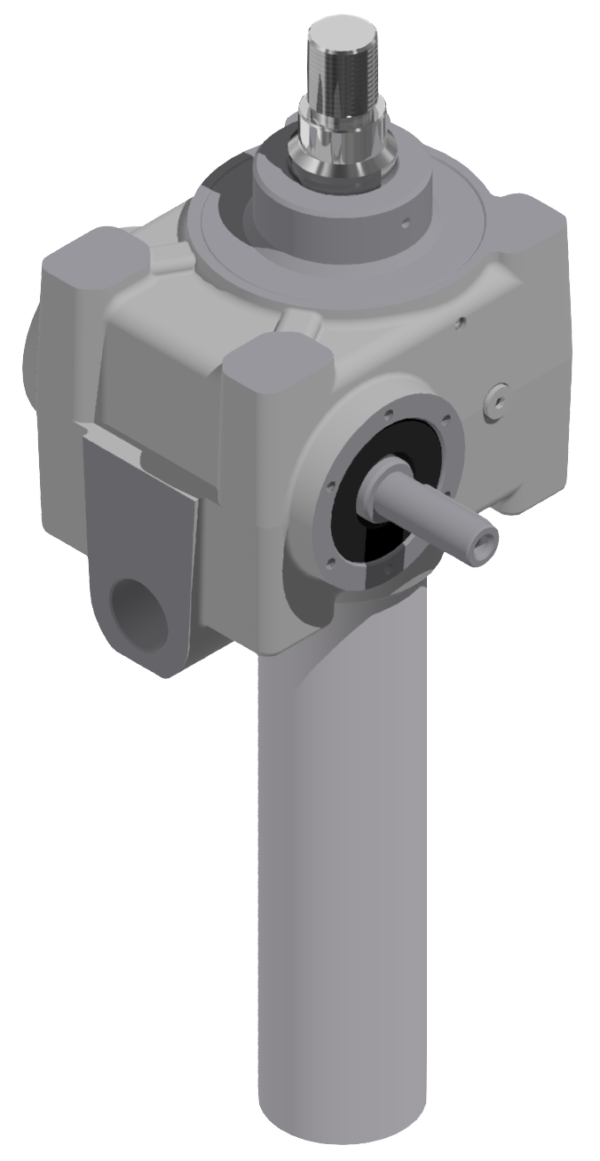 rotating screw jack