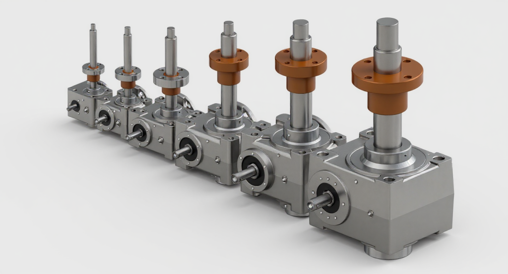 mechanical screwjacks rotating screw